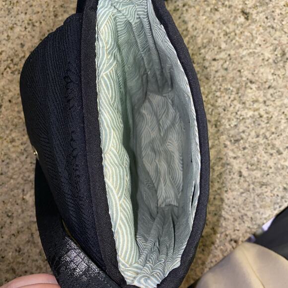 Made in Japan One of a Kind Crossbody Bag Midori International Obi Arts Pouch - Picture 6 of 8